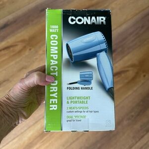 Lightweight Compact Hair Dryer - Blue